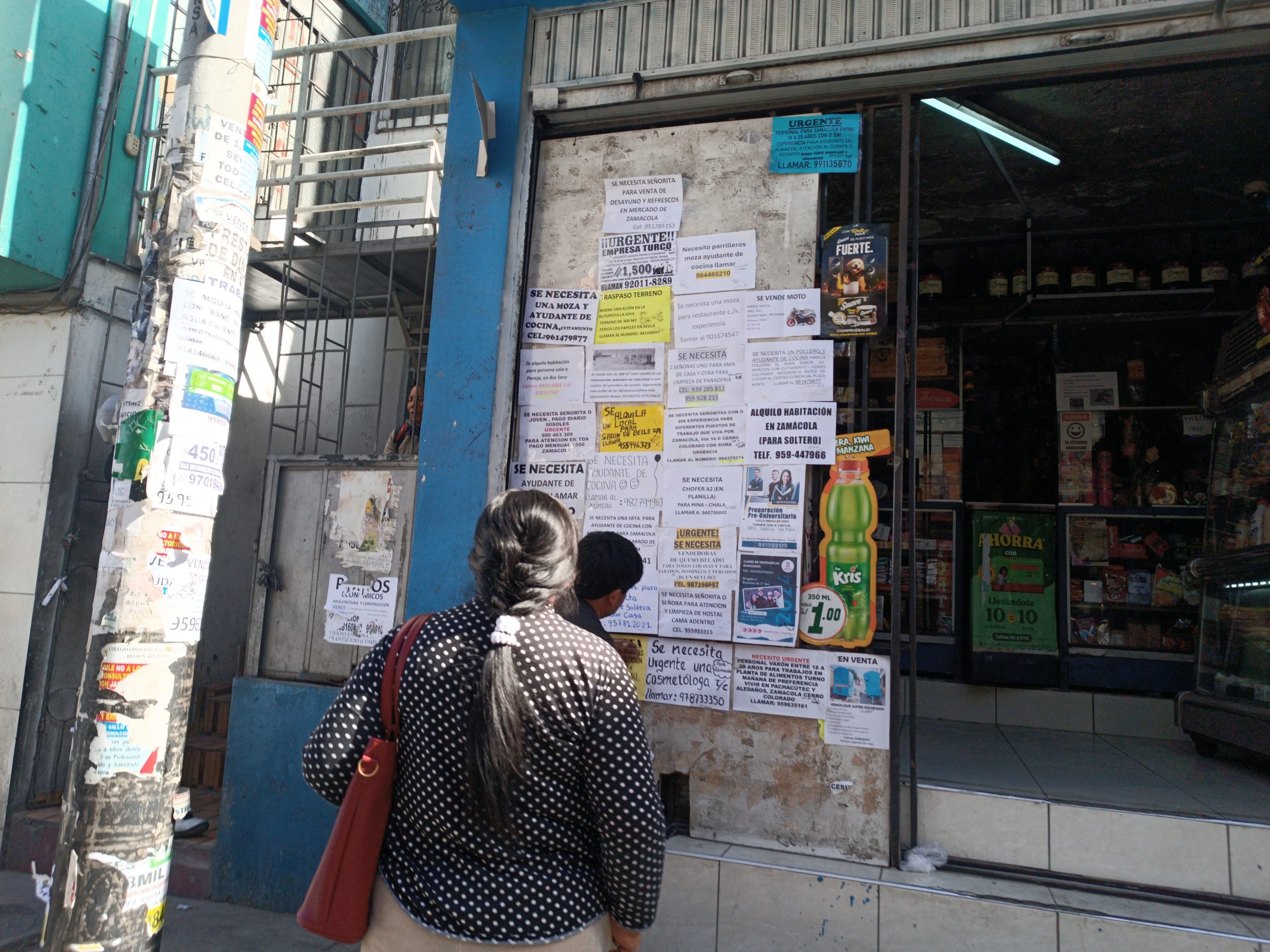 Más de 70 mil arequipeños fuera del mercado laboral en un escenario de alta informalidad