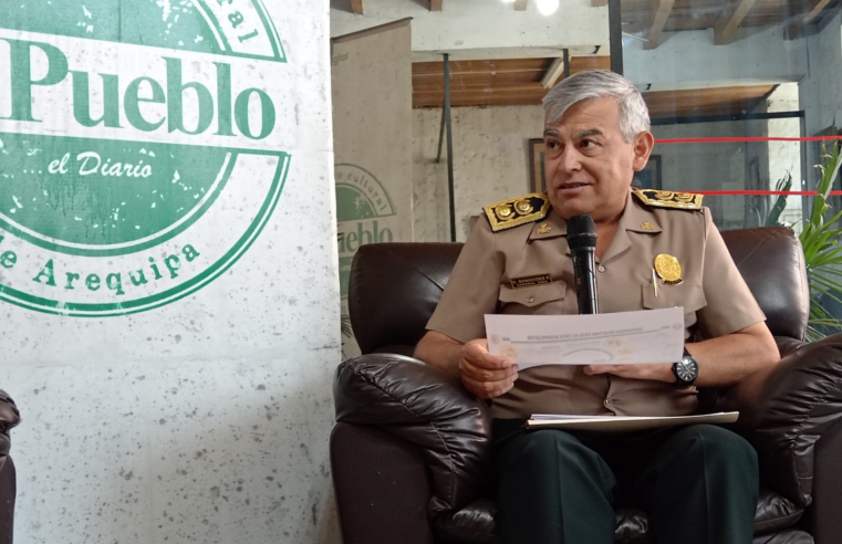 Unidad y trabajo articulado: claves para frenar el crimen organizado en Arequipa