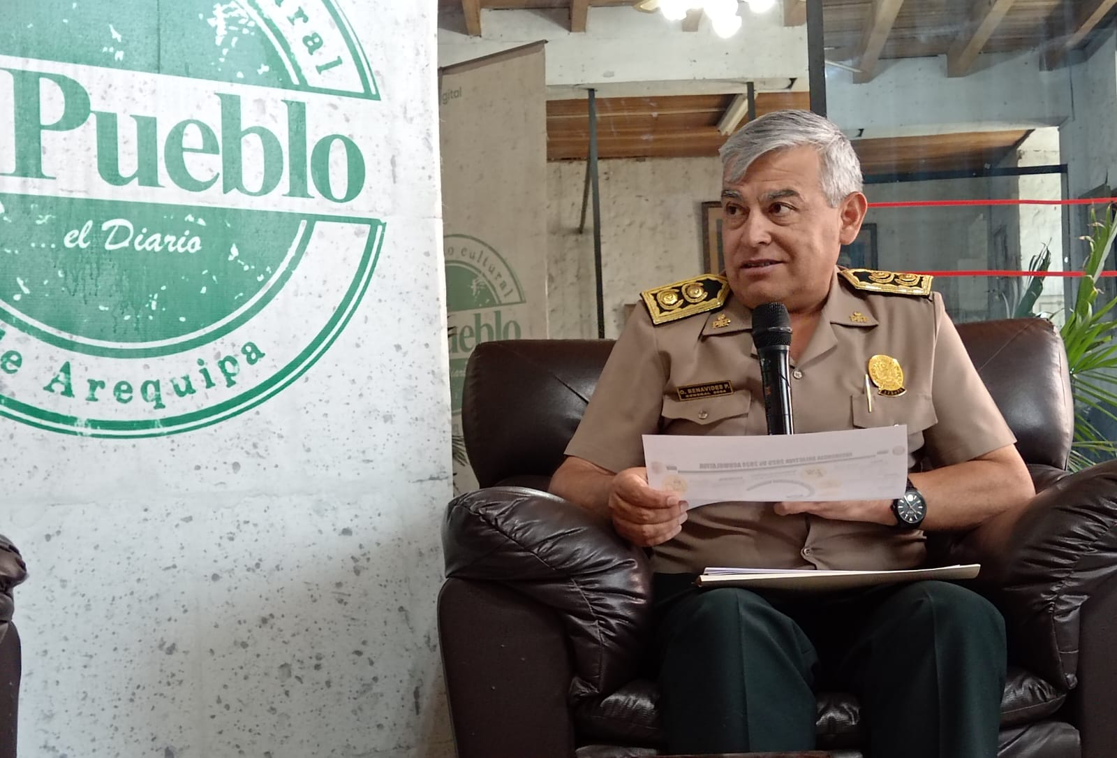 Unidad y trabajo articulado: claves para frenar el crimen organizado en Arequipa