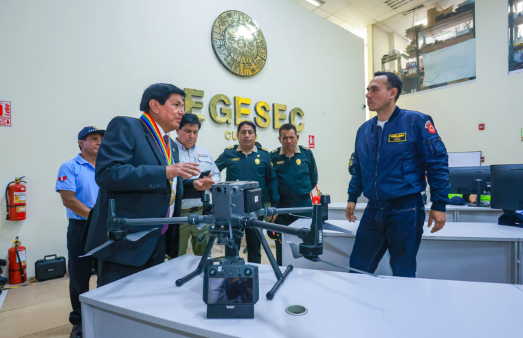 Jerí supervisó acciones para reforzar seguridad ciudadana y salud en Cusco