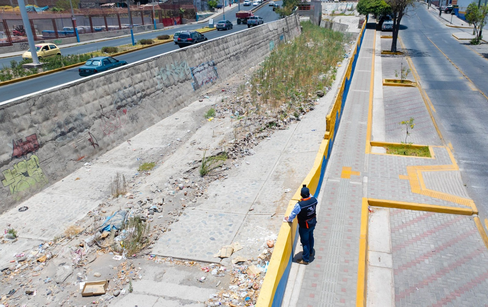 Retiran 130 toneladas de basura de cuatro torrenteras de Arequipa