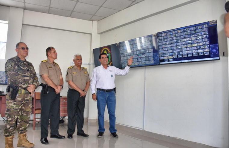 Bustamante y Rivero contará con 300 cámaras de videovigilancia