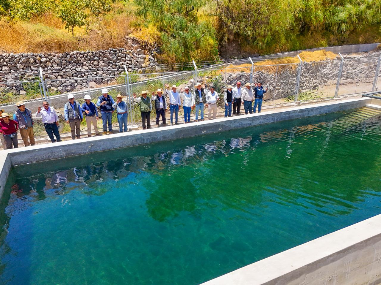 Inauguran obras de infraestructura de riego para comunidades de Castilla