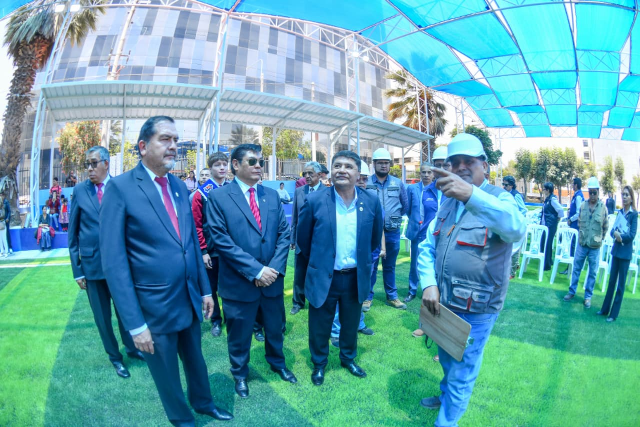 MPA entrega infraestructura deportiva para 1 200 estudiantes