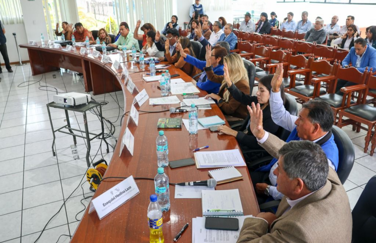 Concejo Municipal aprueba Plan Maestro del Centro Histórico de Arequipa al 2035