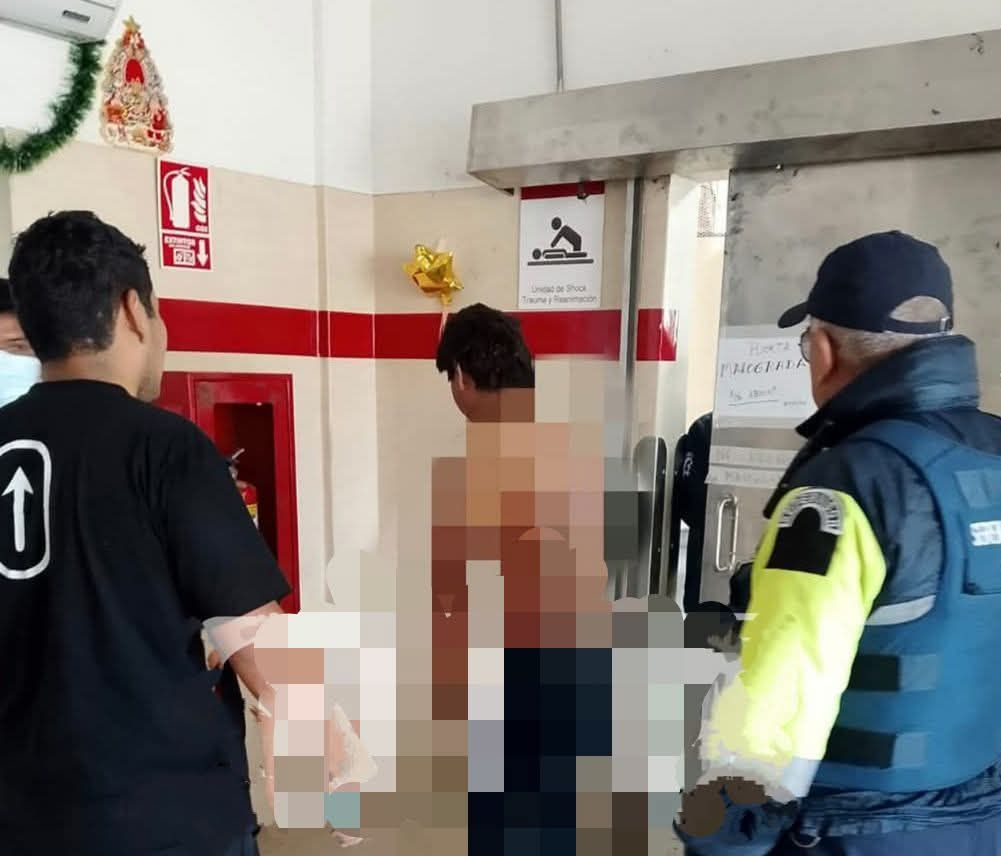 Joven resulta herido tras explosión de balón de gas