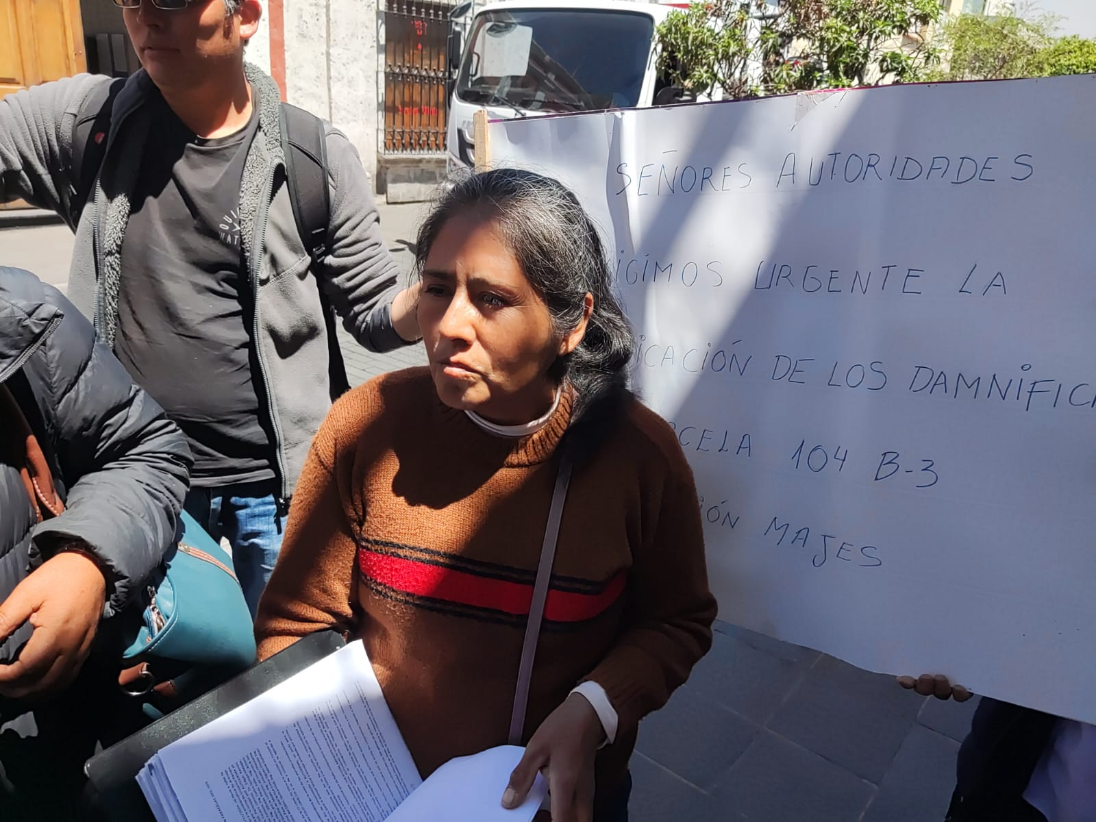Cuatro años sin solución por afloramientos en parcelas de Majes