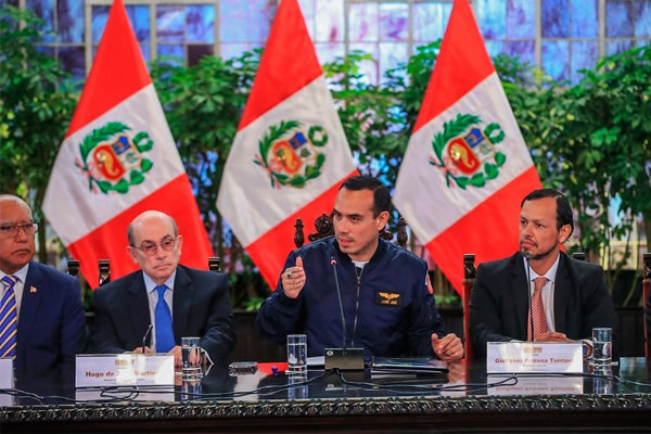 Jerí lanza pedido de continuar políticas públicas al próximo presidente