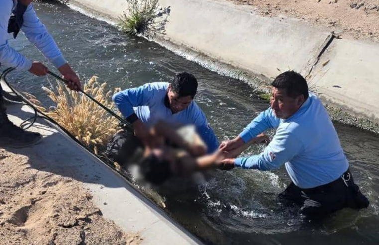 Hombres fallece tras caer con su camioneta a canal de regadío de La Joya