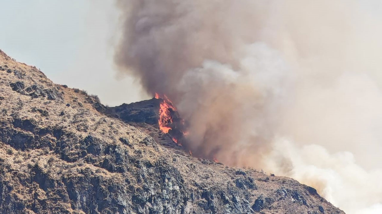Incendio forestal se extiende por más de 24 horas en Machaguay
