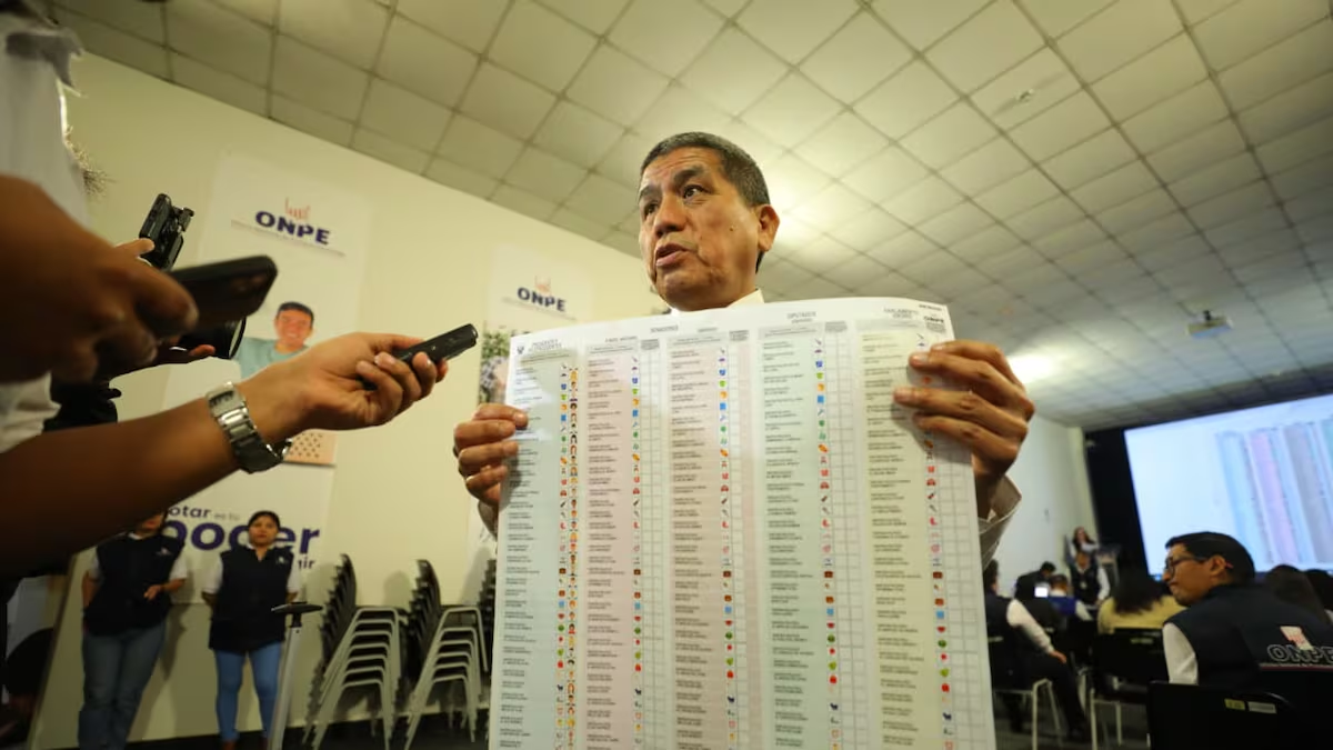 ONPE aprobó diseño y especificaciones técnicas de las cédulas de sufragio