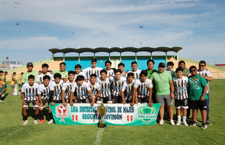 Chicho’s FC campeón de la Segunda División de Majes