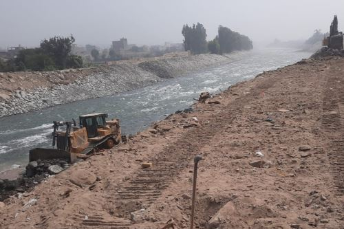 ANA ejecuta obras preventivas ante crecidas del río Cañete
