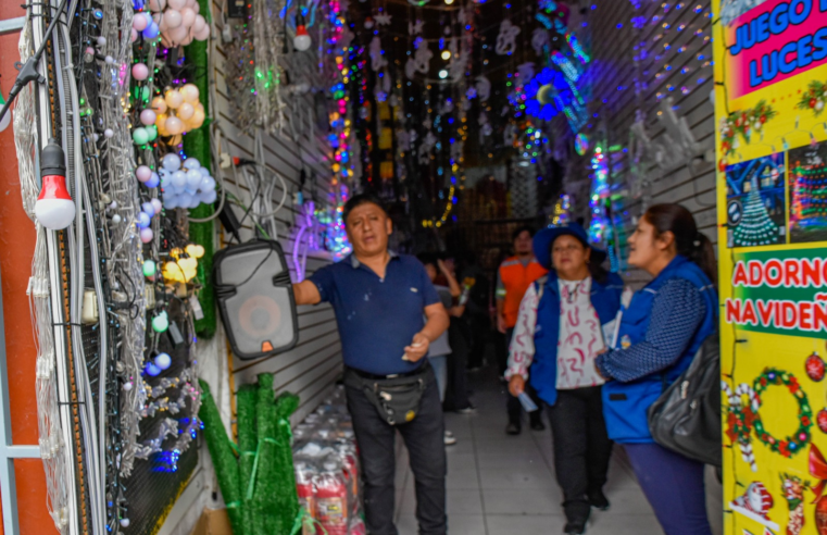 MPA sensibiliza a comercios del Cercado para reducir contaminación sonora