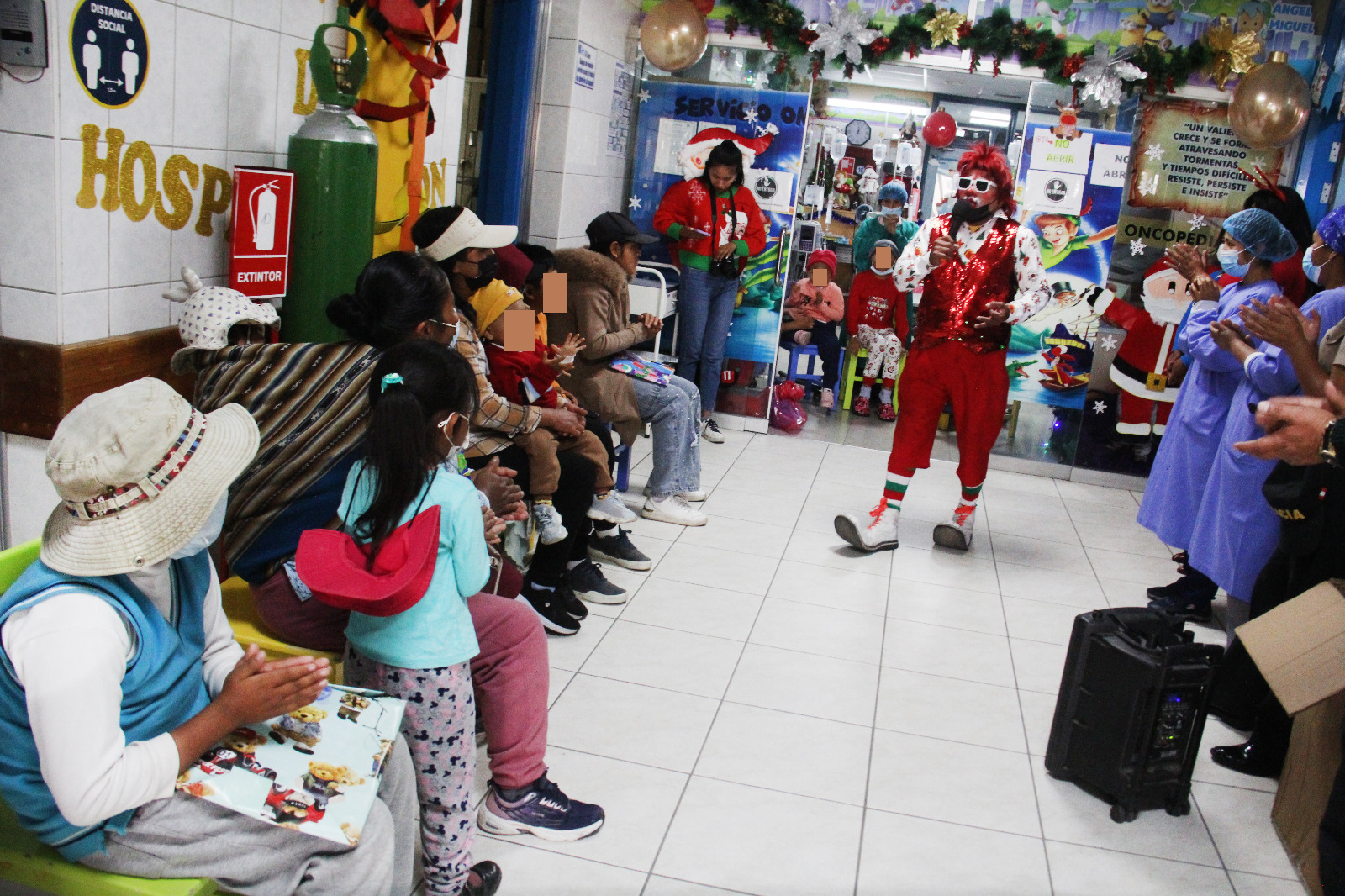 Siete niños con cáncer pasarán Navidad hospitalizados en Iren Sur