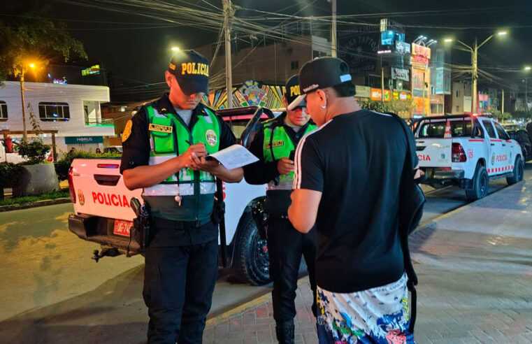 Gobierno intensifica operativos de control territorial contra delincuencia