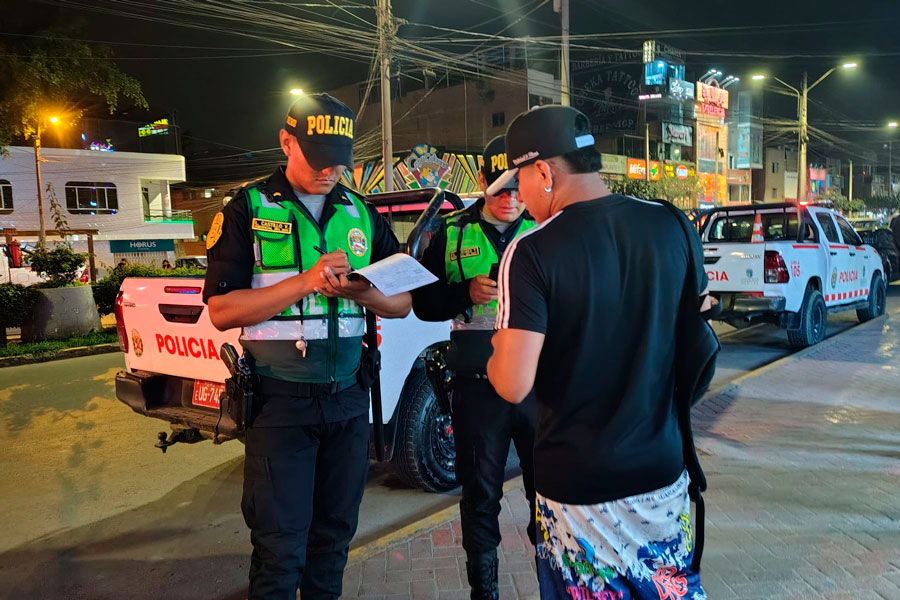 Gobierno intensifica operativos de control territorial contra delincuencia