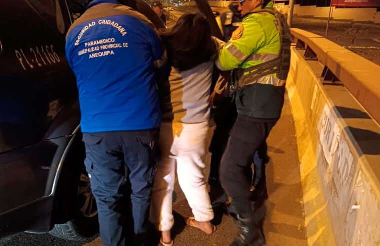 Intervención de serenazgo previene tragedia en el puente Chilina