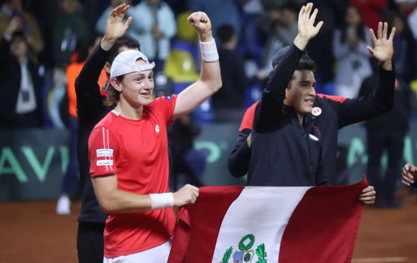 Perú arma su mejor equipo para jugar Copa Davis ante Alemania