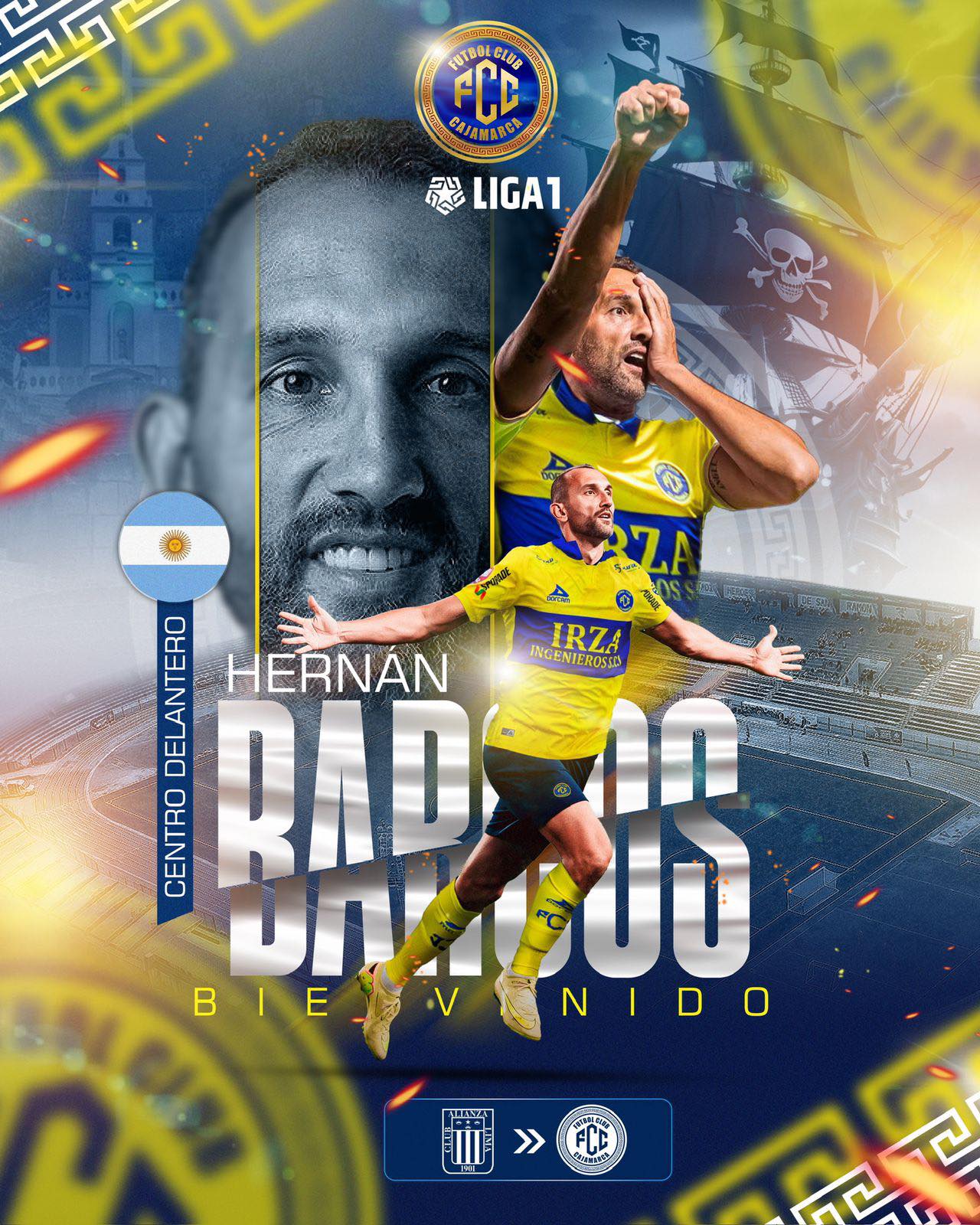 Barcos es el «verdadero depredador» dicen en el FC Cajamarca