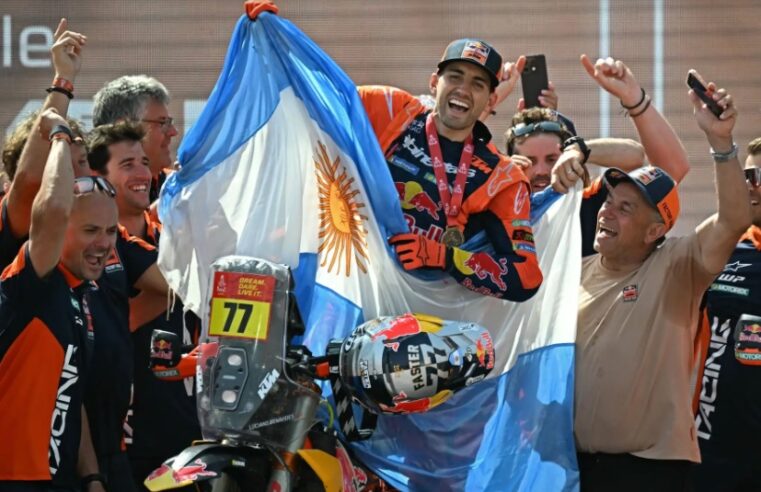 En Dakar hubo victoria en motos por solo dos segundos de diferencia