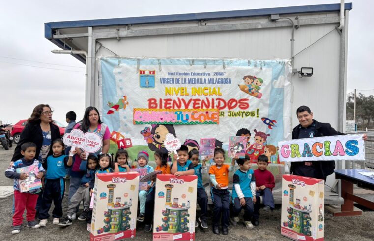 Campaña “Abraza tu Cole” logra inversión de 2 millones de soles