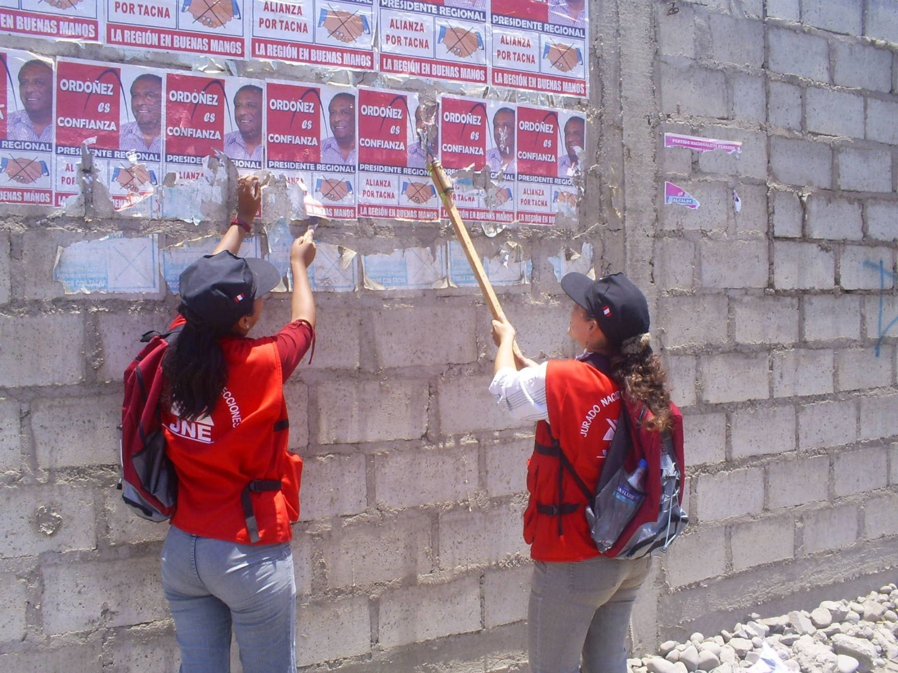 Pintar paredes de propagan política sin autorización llevará a una multa