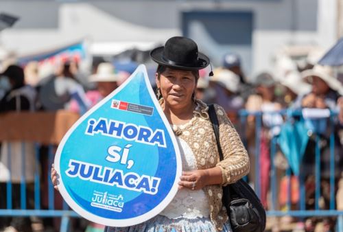 Empieza Etapa II del megaproyecto de agua potable y alcantarillado de Juliaca