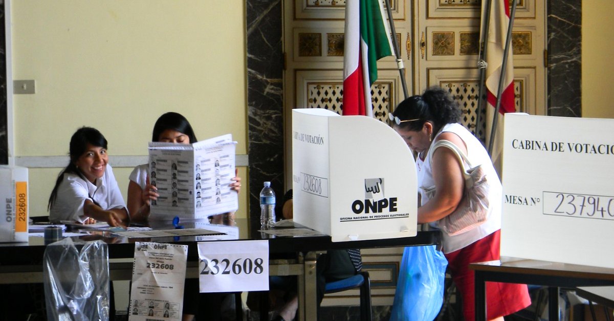 Instalarán 2,500 mesas de sufragio para peruanos en el extranjero
