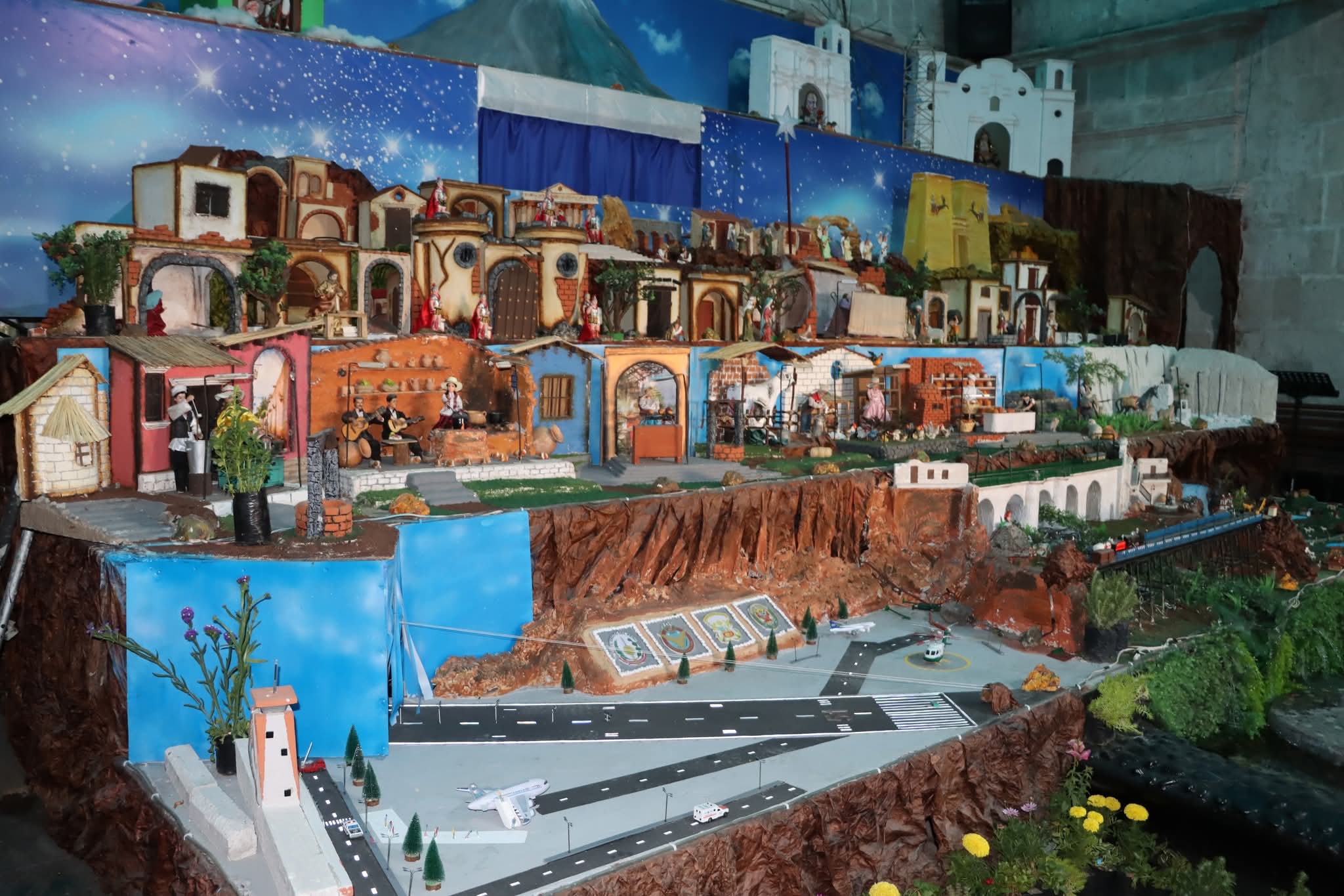 Hasta el 15 de enero estará nacimiento mecatrónico de la Policía