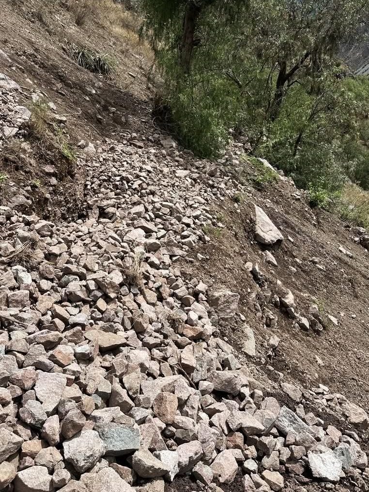 Lluvias activan huaicos y deslizamientos en tres distritos de La Unión