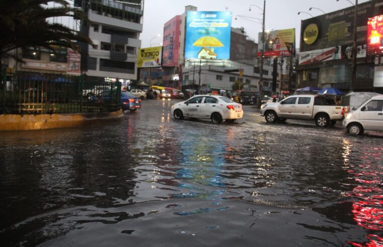 Hasta nuevo aviso lluvias moderadas en la ciudad de Arequipa