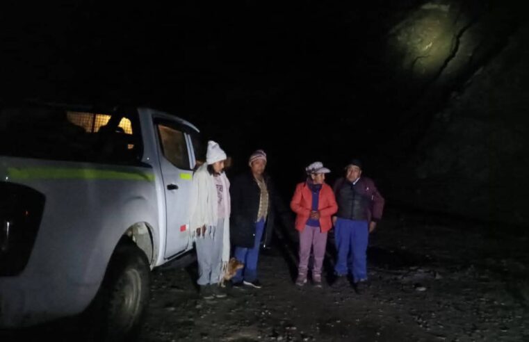 Más de 250 pobladores de Choco quedan aislados por deslizamientos