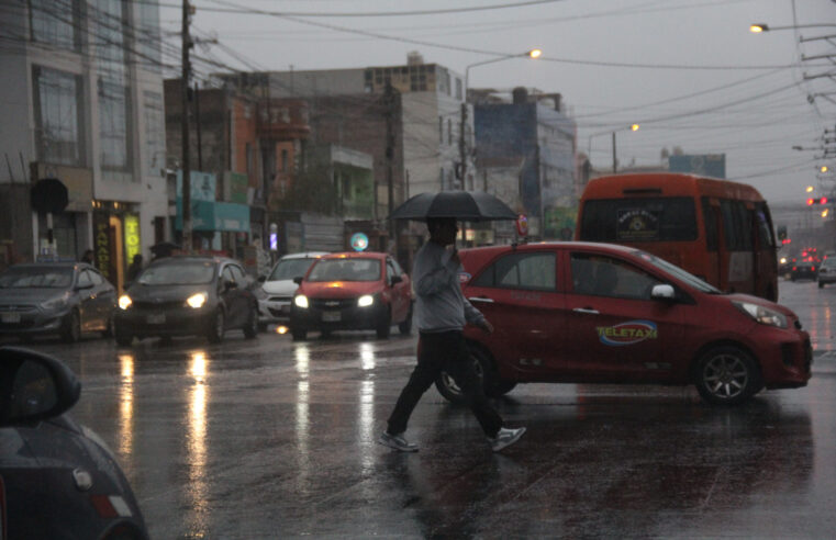 Lluvias se intensificarán desde el 21 de enero en la ciudad de Arequipa