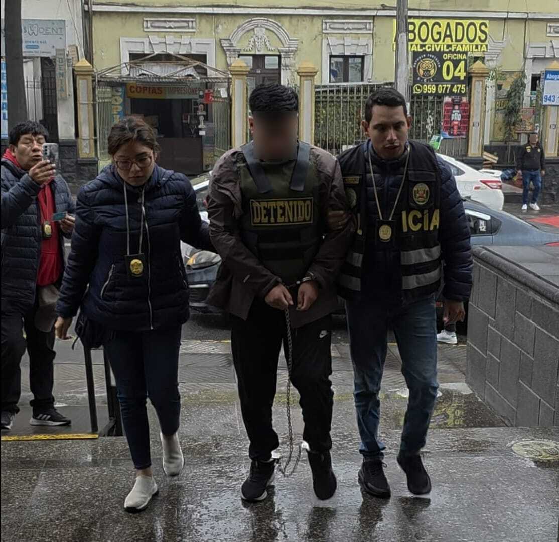 Capturan a hombre que participó en robo armado a negocio avícola en Arequipa