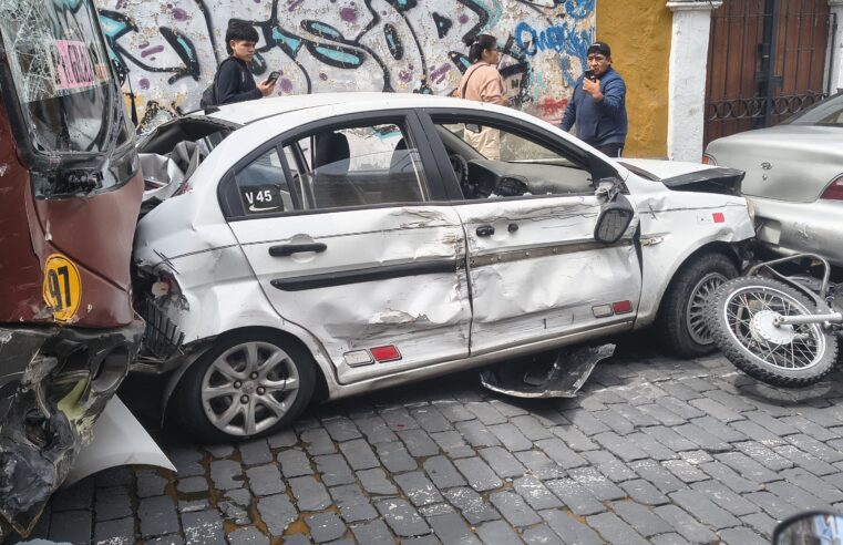 Transporte informal sigue causando accidentes en Arequipa