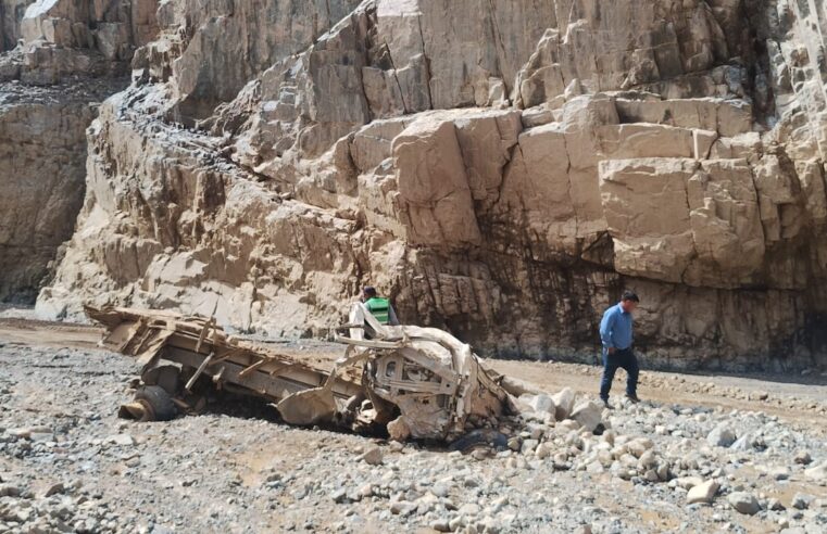 Hombre fallece tras caída de huaico en Caravelí