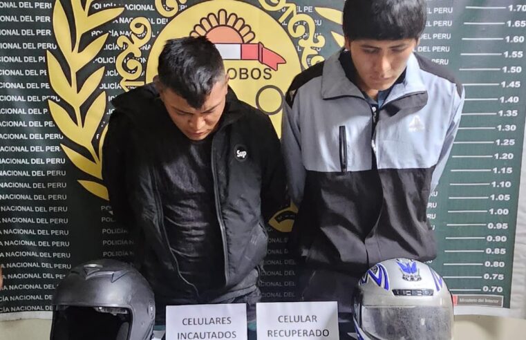 Policía recupera celular robado a joven en el Cercado de Arequipa