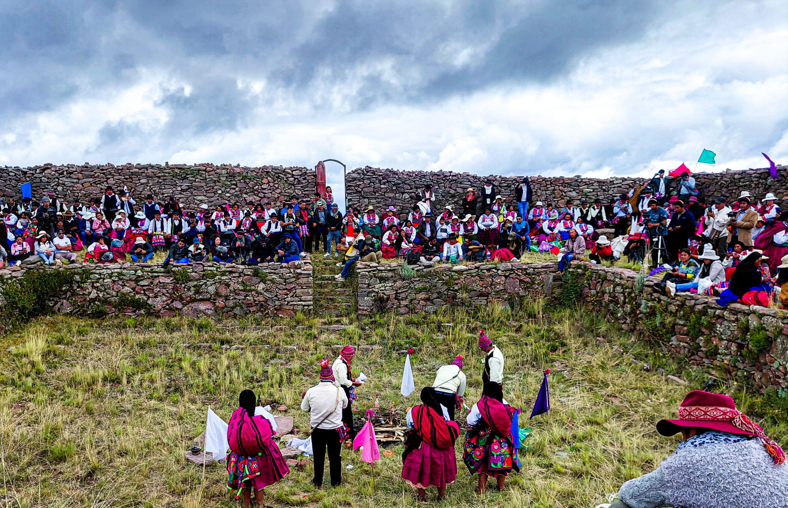 Comunidades de la isla de Amantaní celebran fiesta de San Sebastián