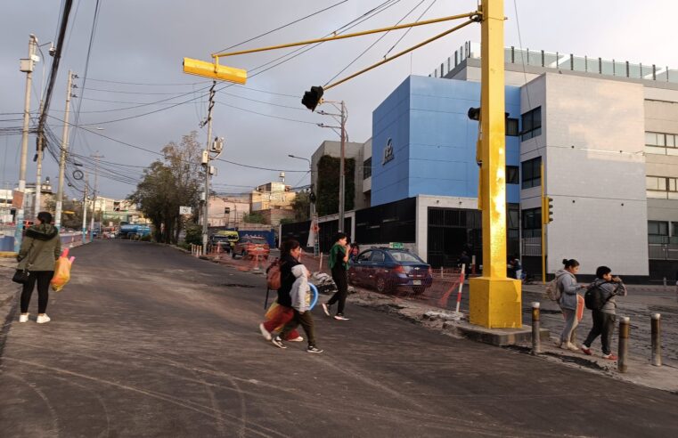 A fines de febrero culminará la obra de la avenida Juan de la Torre