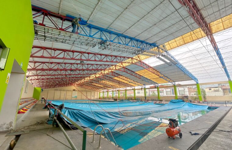 Mejoran servicios de la Piscina Municipal de Bustamante y Rivero