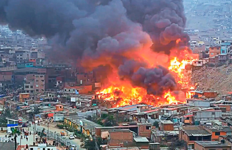 Senamhi refuerza vigilancia atmosférica para incendios forestales y urbanos