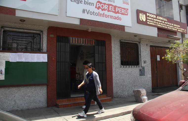 En Arequipa habilitarán alrededor de 477 locales de votación