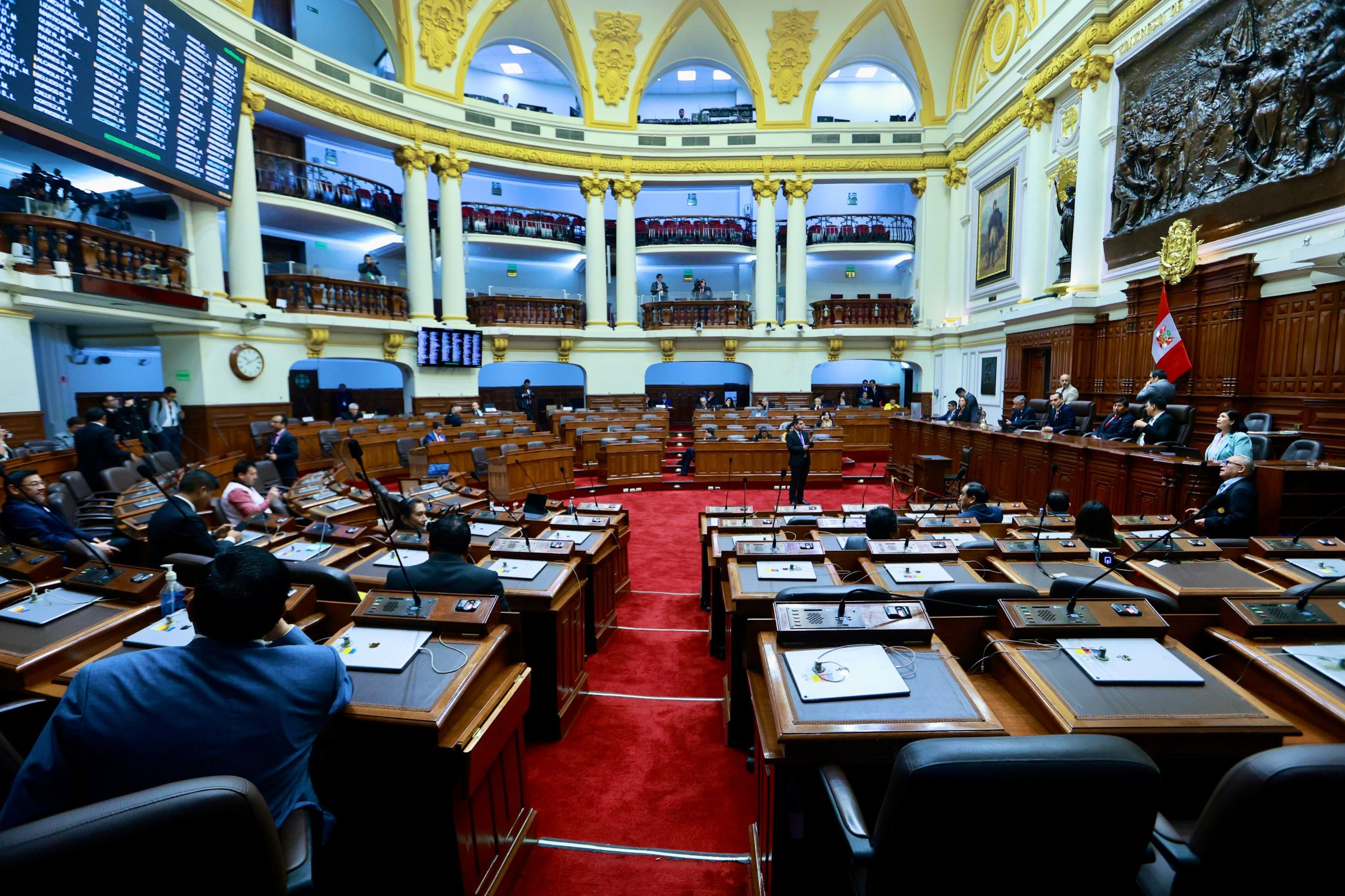 Congreso inicia hoy lunes primera semana de representación de 2026