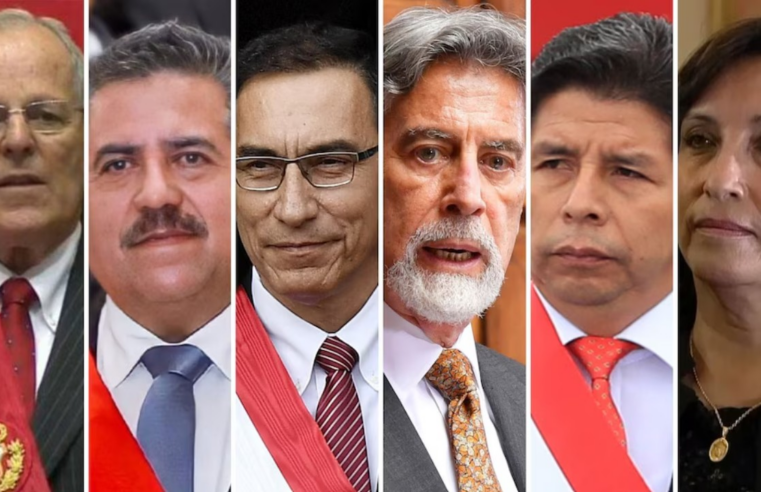 Ocho presidentes gobernaron el país en últimos 9 años