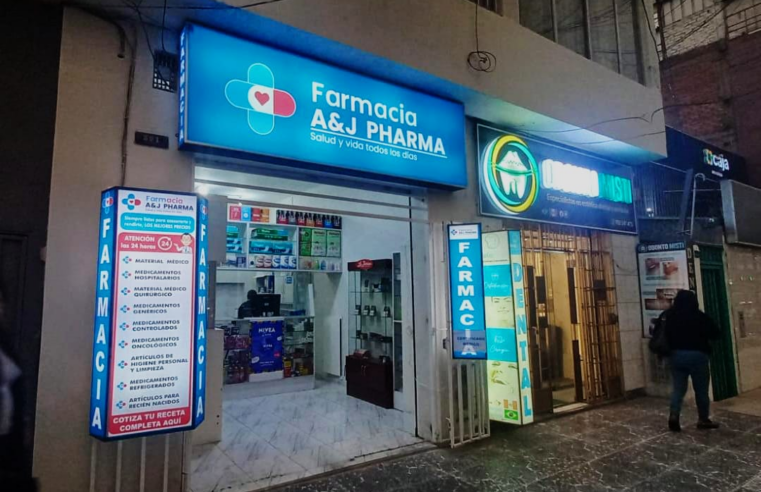 Realizan control sanitario de farmacia sin autorización
