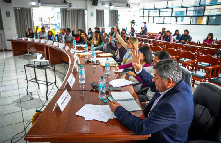 Concejo Municipal aprueba convenio con IVP para mantenimiento de vías vecinales