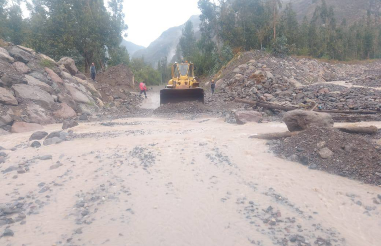 Tomepampa solicita combustible para intervenir puntos críticos