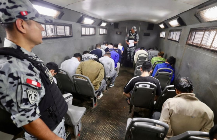 Trasladaron a reos de alta peligrosidad a penal de Challapalca