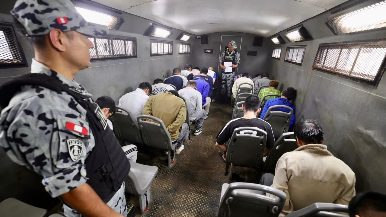 Trasladaron a reos de alta peligrosidad a penal de Challapalca